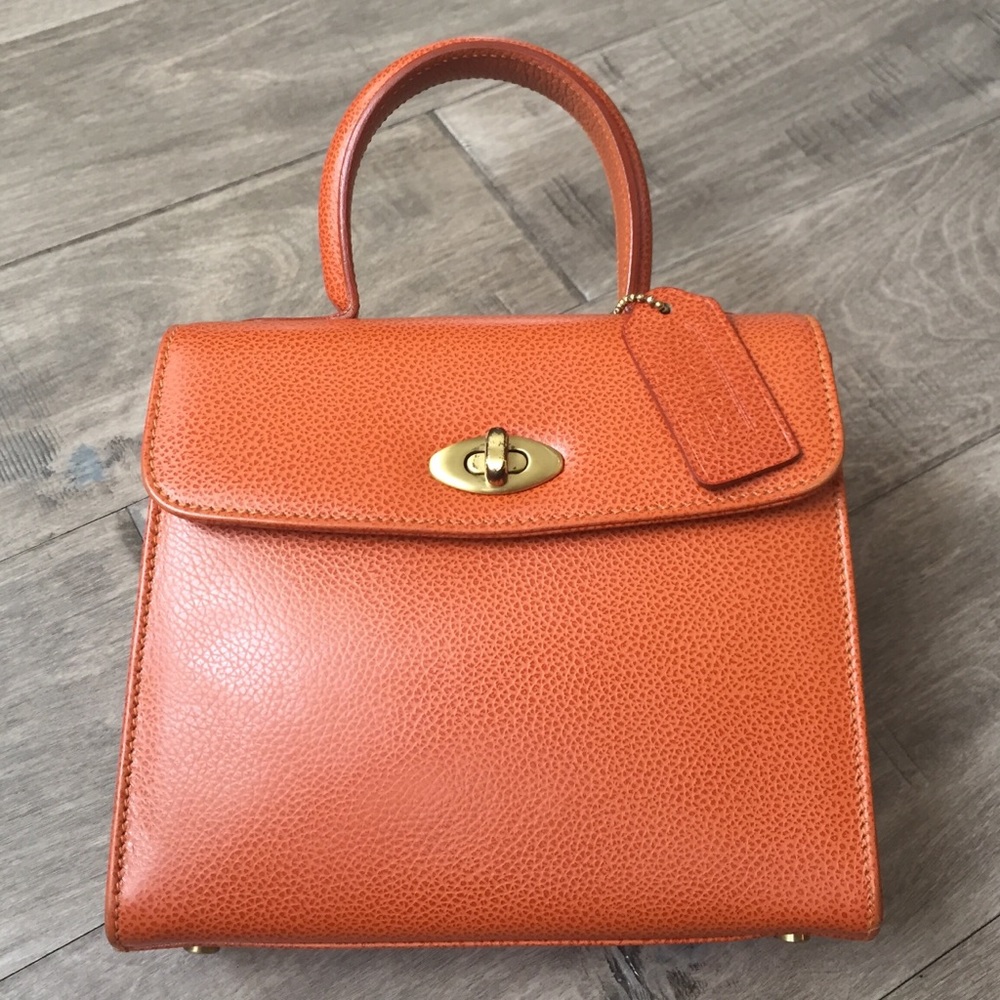Vintage Coach Madison Top Handle Shoulder Bag